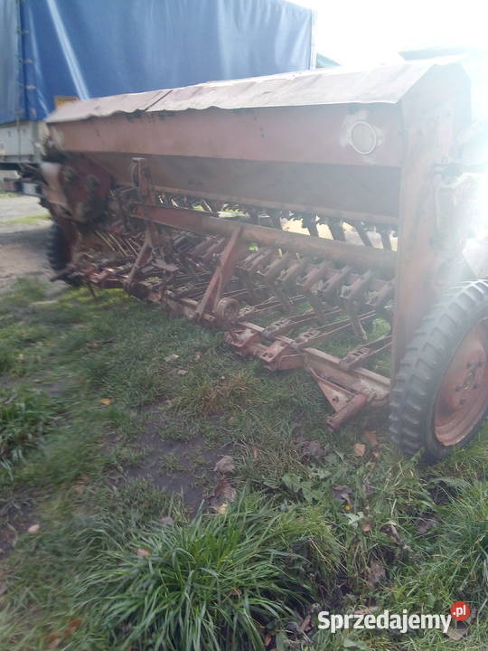 Siewnik zbożowy poznaniak 270 m na docisku
