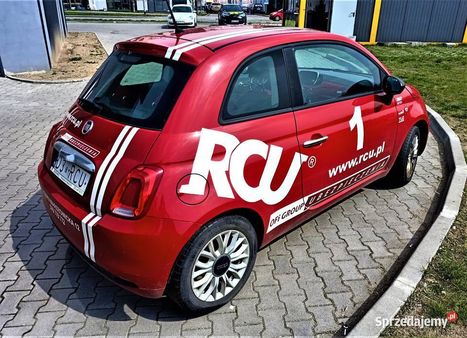 fiat 500 ZADBANY NIE USZKODZONY JEDEN KIEROWCA ABS Wrocław sprzedam