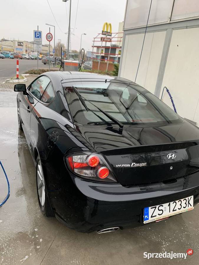 Hyundai Coupe 2007 20 z małym przebiegiem 71000 Szczecin