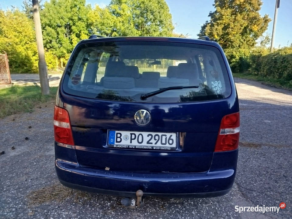 Volkswagen Touran 19 TDI 7 osobowy opłaty w Toruń sprzedam