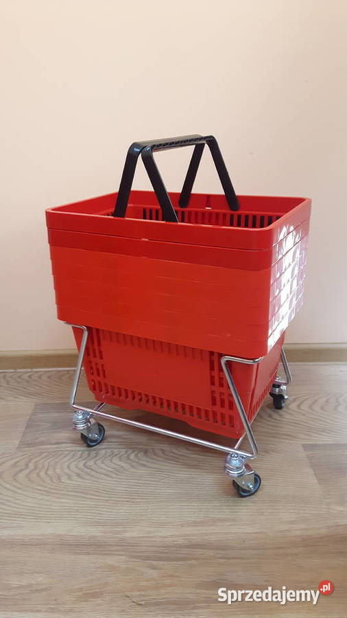 Kosz koszyk sklepowy na zakupy 22l plastikowy warmińsko-mazurskie
