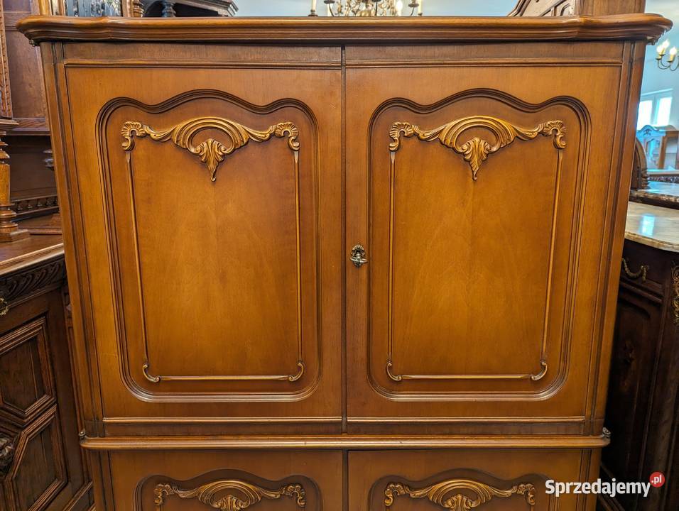 Szafkakomoda ludwikowska orzechsklep Dąbrowa śląskie Dąbrowa Górnicza sprzedam