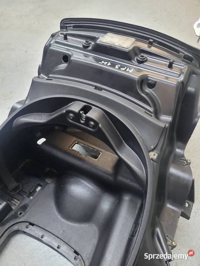 Piaggio MP 3 125 wypełnienie schowek pod Nowy Tomyśl sprzedam