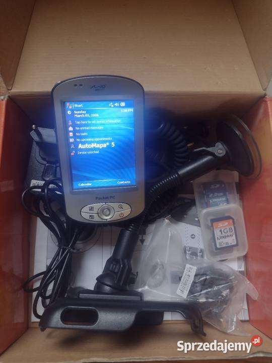 NAWIGACJA PRZENOŚNA Mio P350 SD 2GB UCHWYT