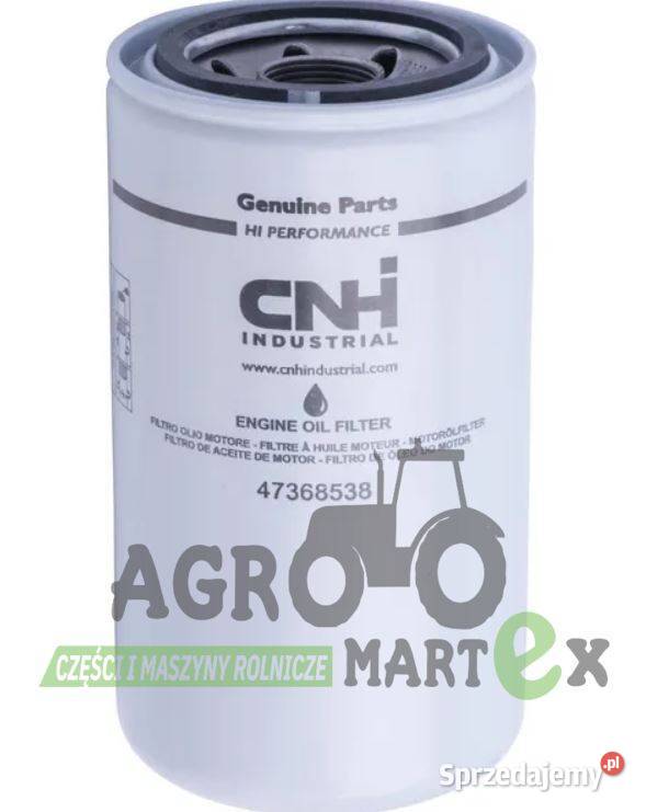 47368538 FILTR OLEJU SILNIK CNH MAXXUM CASE