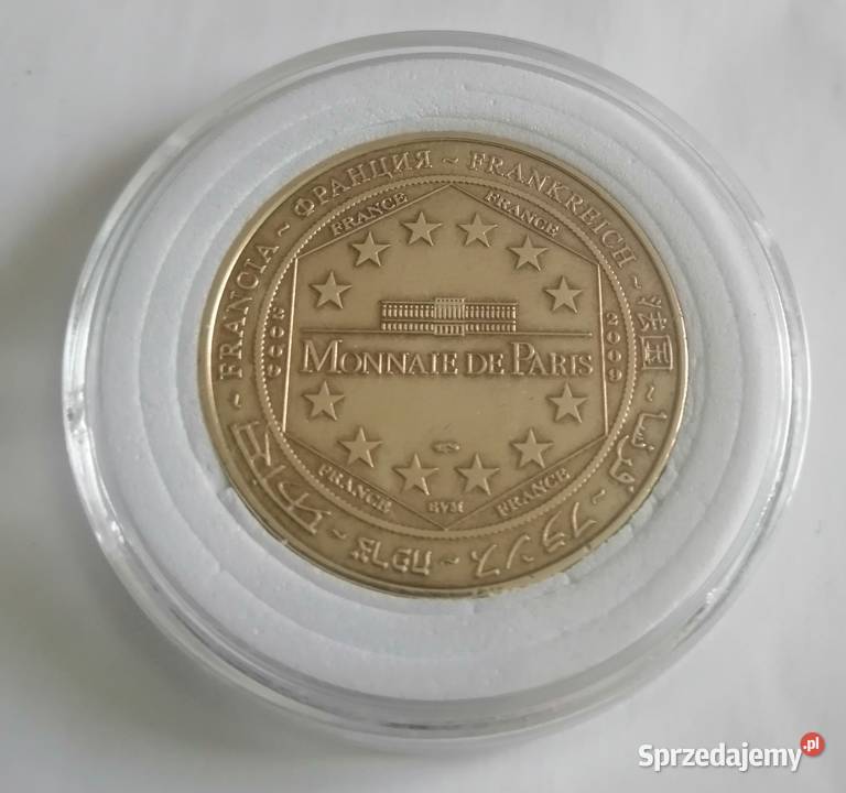 Medal Bazyliki SacrCoeur Montmartre Gdynia