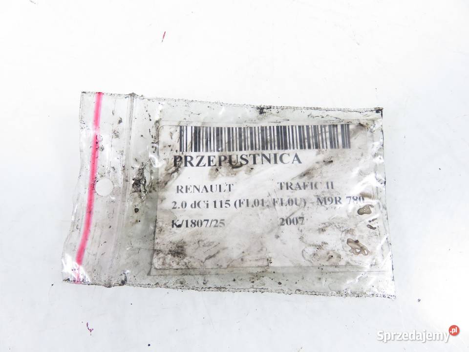 PRZEPUSTNICA RENAULT TRAFIC II 20 dCi