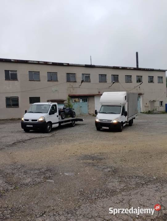 Usługi transportowe laweta bus 35t