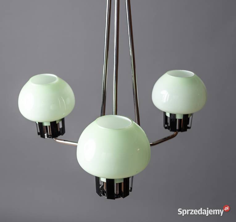 Żyrandol lata 60 Look PopArt MidCentury PRL Dąbrowa Górnicza