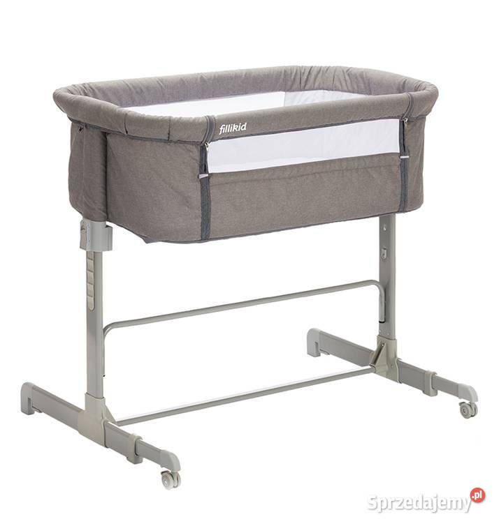 Łóżeczko dostawne Relax Grey Melange FilliKid wielkopolskie Poznań