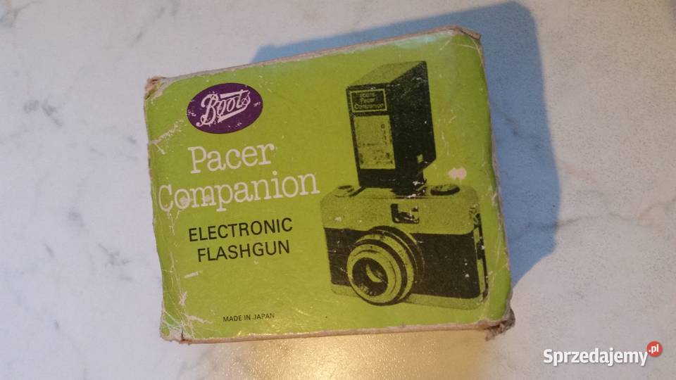 Boots Pacer Companion ELECTRONIC FLASHGUN LAMPA Puławy