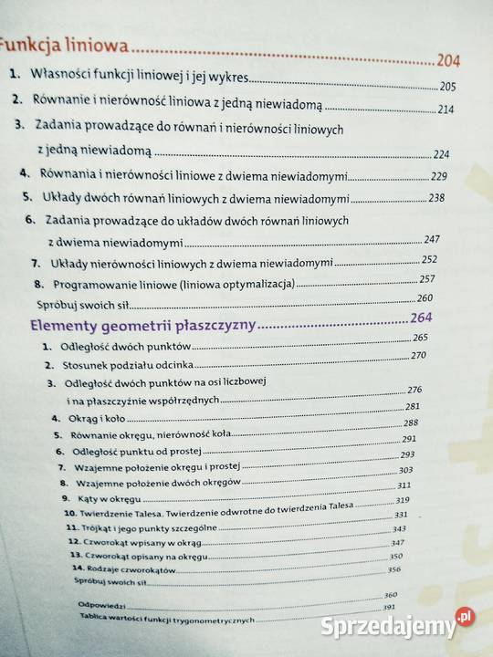 Matematyka ciekawi świata podręcznik operon Antykwariat