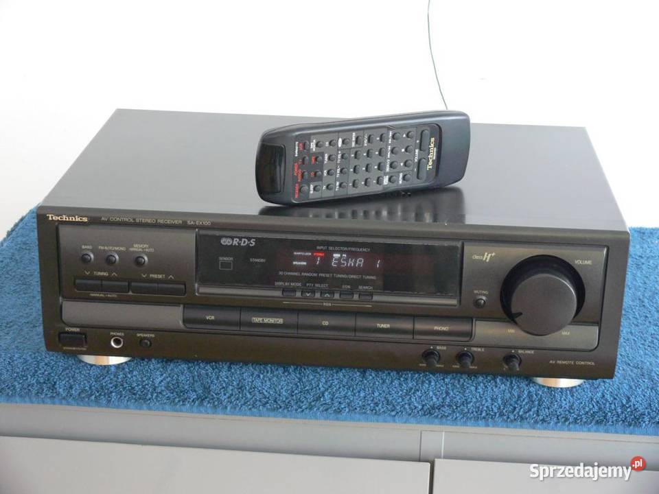 Amplituner Technics SAEX100 pilot mocny i Elektronika Jasło