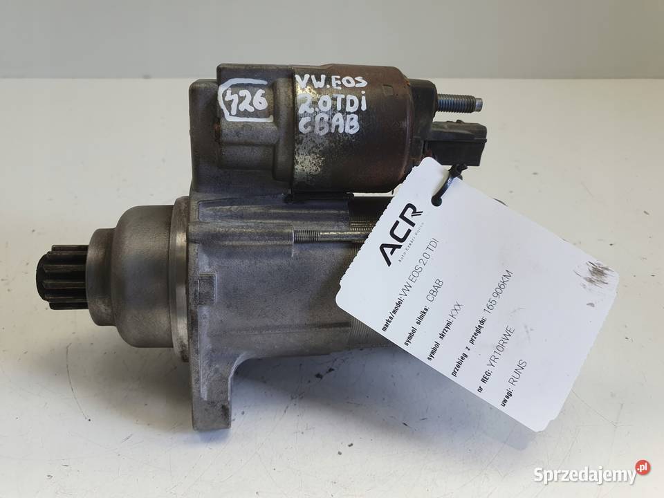 ROZRUSZNIK VW Eos 20 TDI ROZRUSZNIK oryginał Rudka
