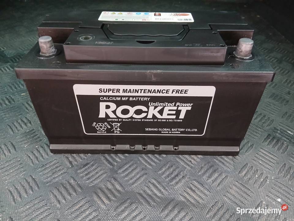 Akumulator samochodowy Rocket Unlimited Power 80 osobowe dolnośląskie Bolesławiec