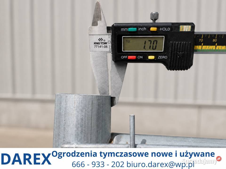 Ogrodzenie Tymczasowe Panele Ażurowe na budowę Zielona Góra sprzedam