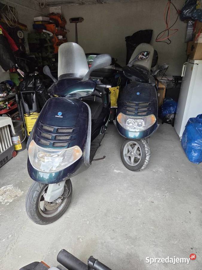 Dwa skutery w 3000 skuter zachodniopomorskie Gryfino