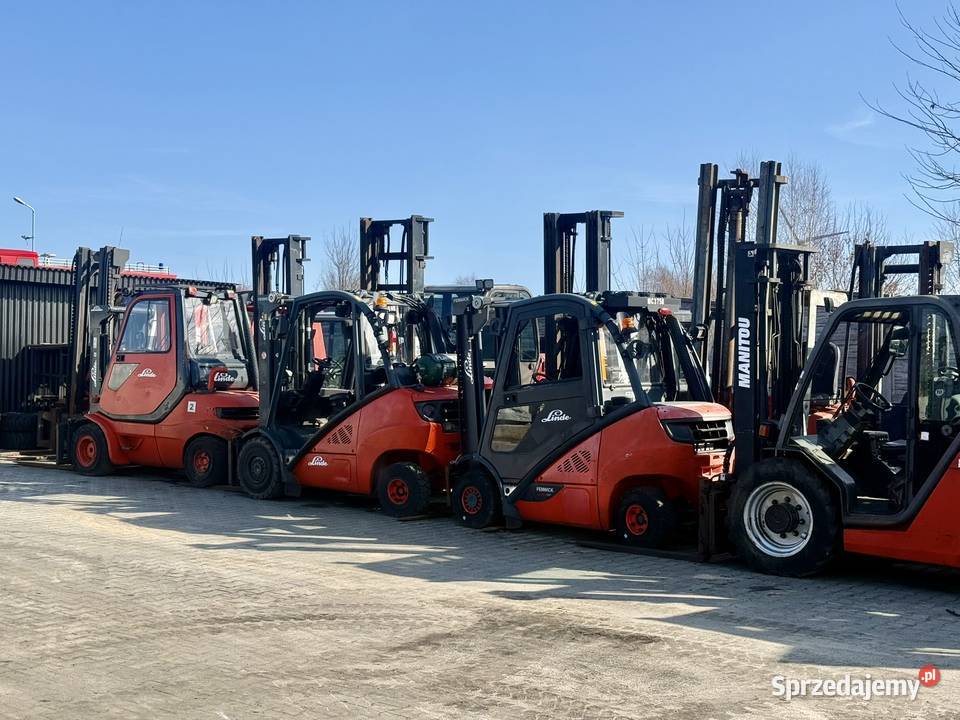 wózek widłowy NISSAN FG18 Unicarriers LPG gaz łódzkie Działoszyn