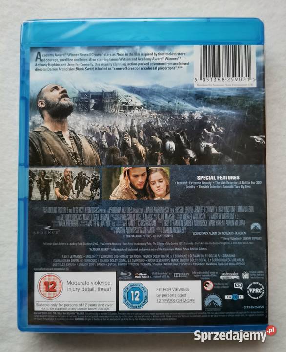 Noah Noe Wybrany Boga Bluray En 2014 Russell łódzkie