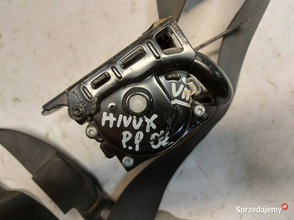 Toyota Hilux VIII 8 Pas bezpieczeństwa przód osobowe Części samochodowe