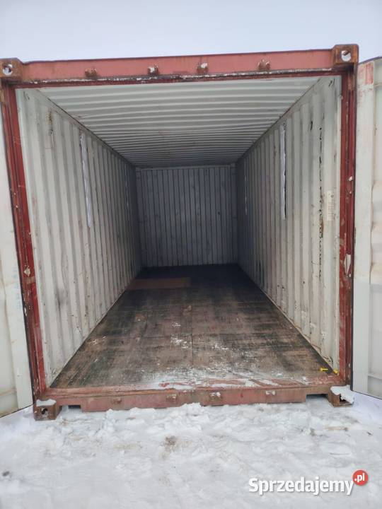 Kontener magazynowy morski 20 DV 6 metrowy Pewny