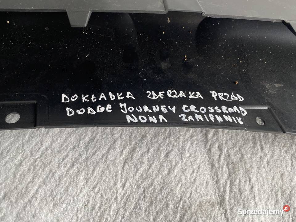 Dokładka zderzaka spoiler przód Dodge Journey osobowe śląskie Jasienica