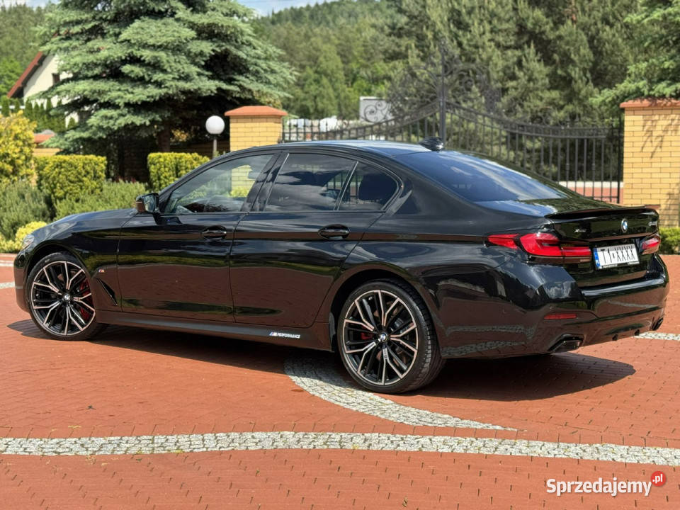 BMW 540 d xDrive LCI MPerformance Salon kurtyny powietrzne Widełki