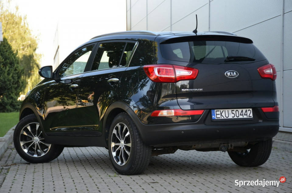 Kia Sportage Czarna Super Stan 16GDI 135 Serwis ASR (kontrola trakcji)