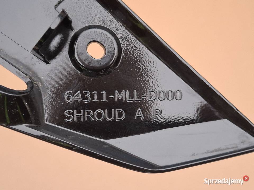 HONDA CB1000 HORNET SP 2025 BOCZEK PRAWY CZASZA lubuskie Bieleń