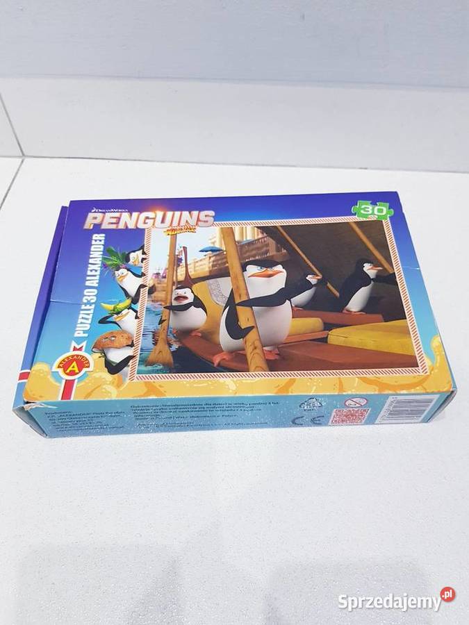 Puzzle edukacyjne Pingwiny z Madagaskaru dzieci Dąbrowa Górnicza