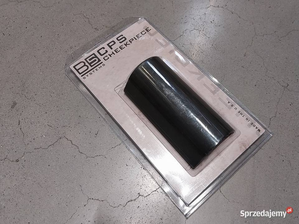 Baka policzkowa kolby B5 Systems BLK do AR15 Czeladź