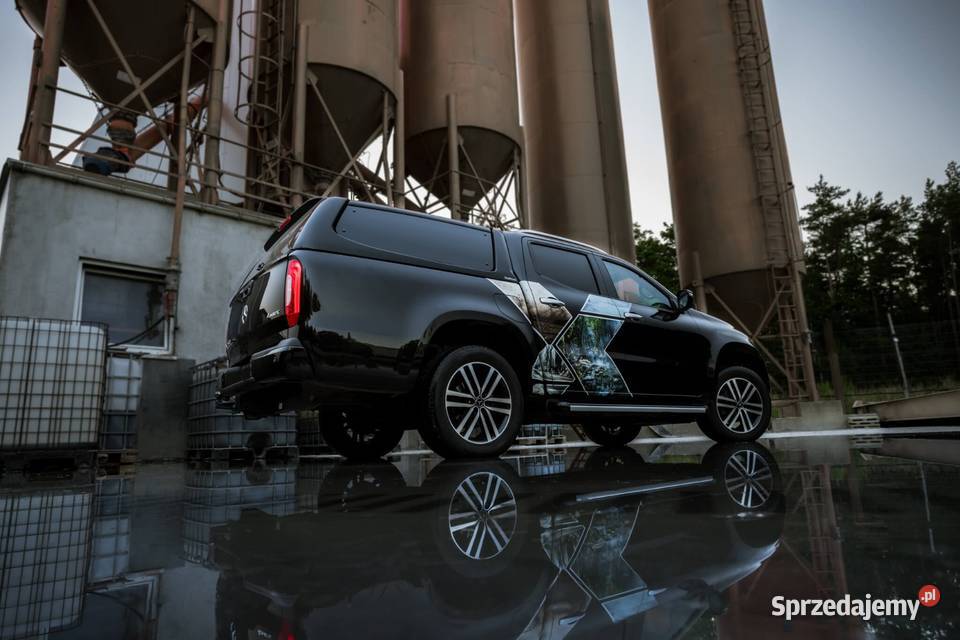 Zabudowa Mercedes X pickup hardtop Pasłęk