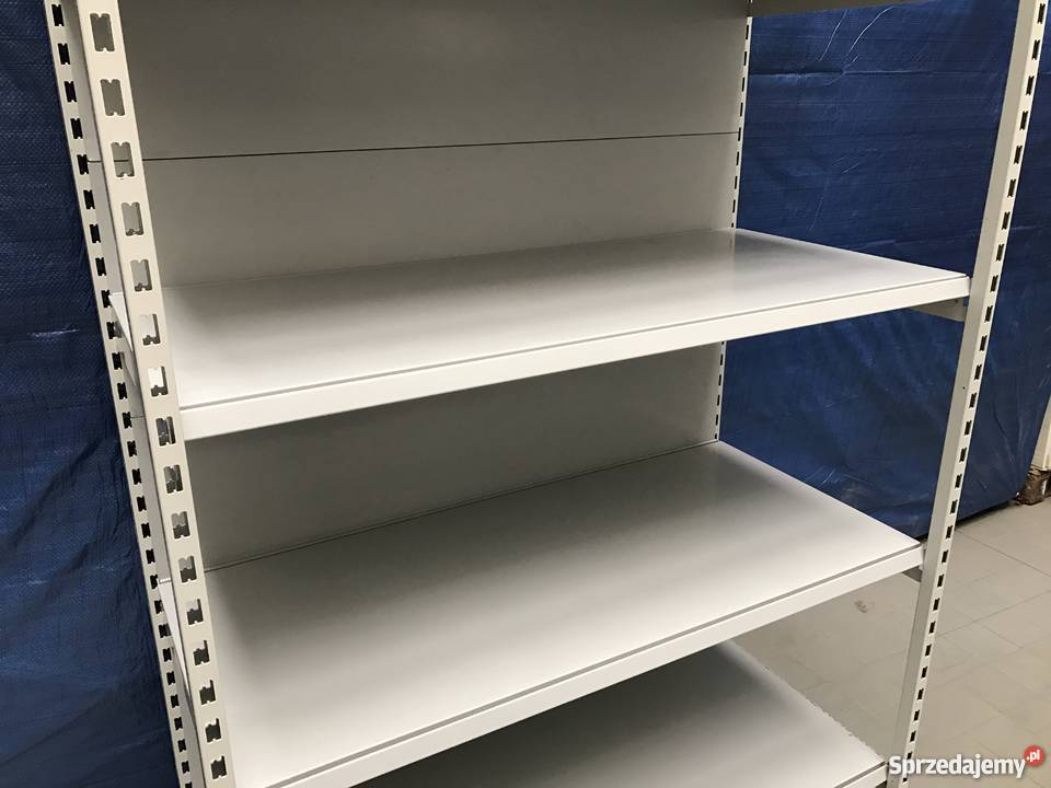 Regał sklepowy metalowy wzmacniany dyskontowy mazowieckie Ostrołęka