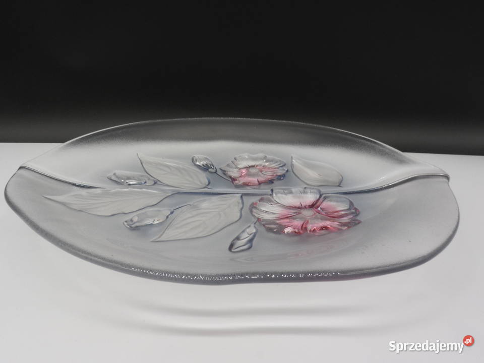 Kryształowa patera Walther Glas Kolekcja Rosella Raszków