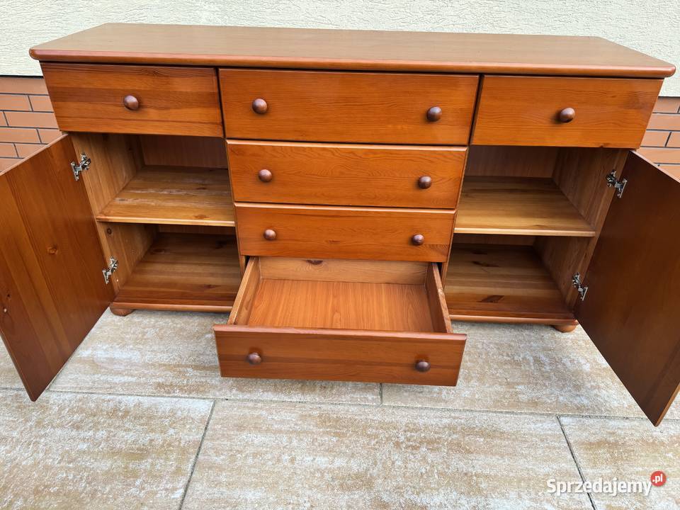 Komoda Skalik drewniana olchowa klasyczna szafka Garwolin
