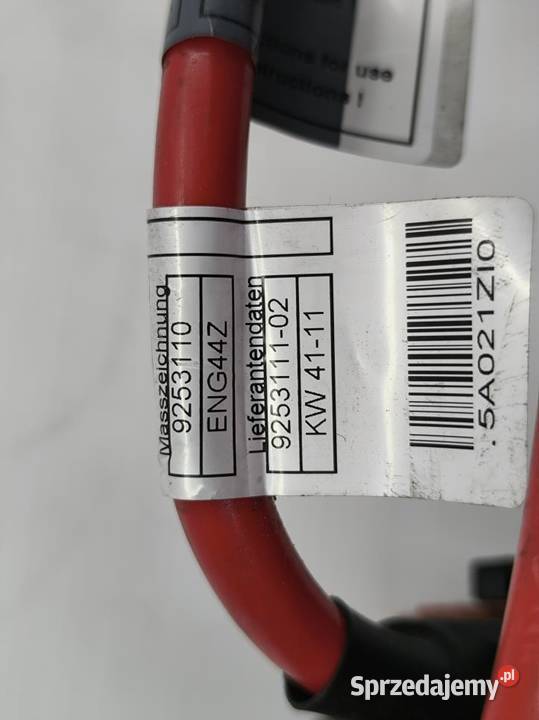 KLEMA PIROTECHNICZNA PLUSOWA BMW F20 F21 9253111