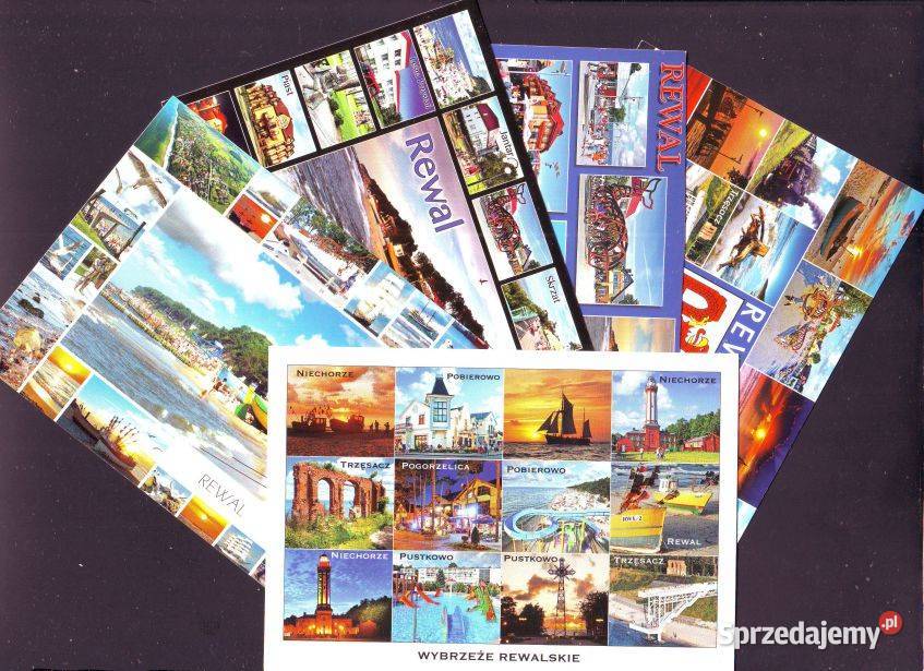 Kart Poczt Rewal wybrzeże 5