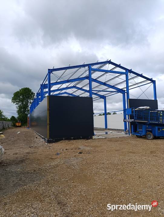 Konstrukcja HALI 15x30m H6m NOWA Hala stalowa Biznes i Przemysł