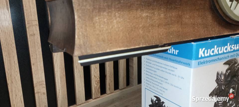 Zegar kominkowy SONNEBERG wypr w Niemczech z