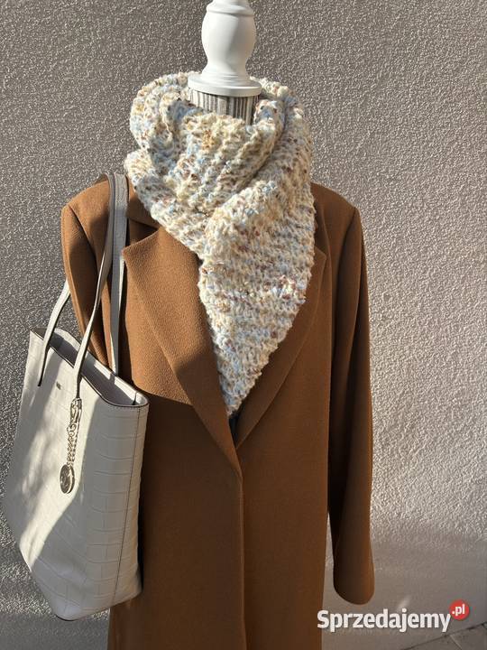 Szalik damski szal jesienny zimowy handmade na Olsztyn
