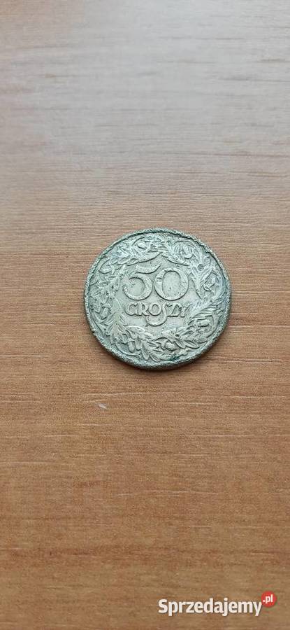 Moneta 50gr1923r Skoczów