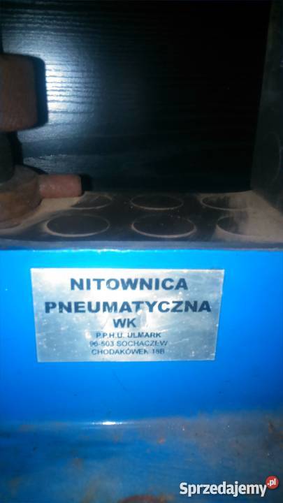 Nitownica pneumatyczna do szczęk okładzin Warszawa