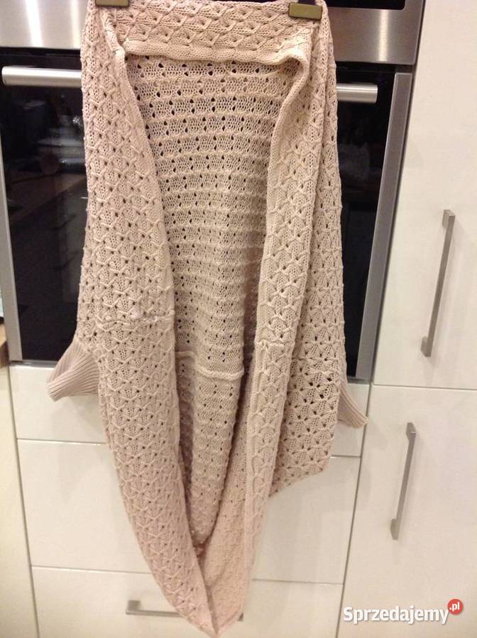 Kardigan Damski Beżowy XS j nowy lubuskie Nowa Sól