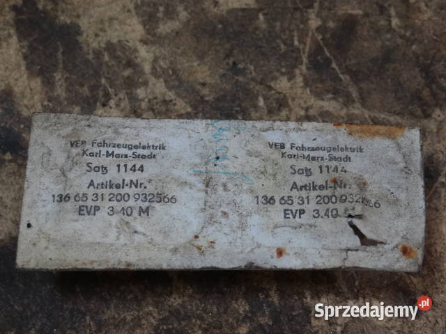 2X platynka przerywacz zapłonu MZ ES TS ETS ETZ Żary