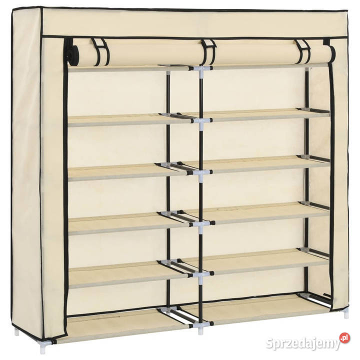 Szafka na buty z osłoną kremowa 115x28x110 Warszawa
