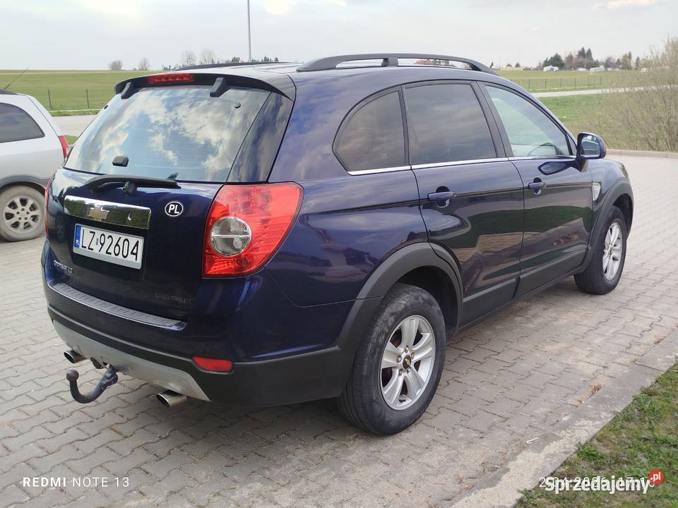 Sprzedam Chevrolet Captiva 4x4 nieuszkodzony lubelskie Zamość