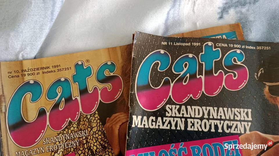 Magazyn Cats 1991 Dwa Numery Ruda l ska Sprzedajemy pl