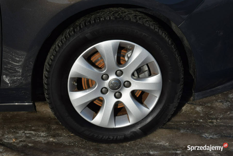 Opel Zafira 14TB 2016r Navi Kamera Klimatronik szary Majdan Sieniawski