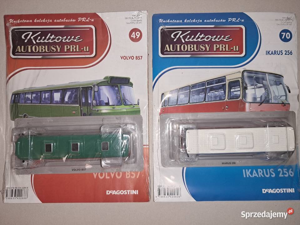 2x Kultowe autobusy Ikarus 256 i Volvo B57 mazowieckie