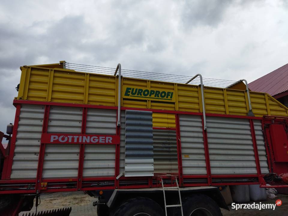 Sprzedam przyczepę samozbierającą pottinger Zambrów